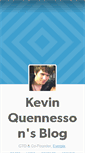 Mobile Screenshot of kevinquennesson.com
